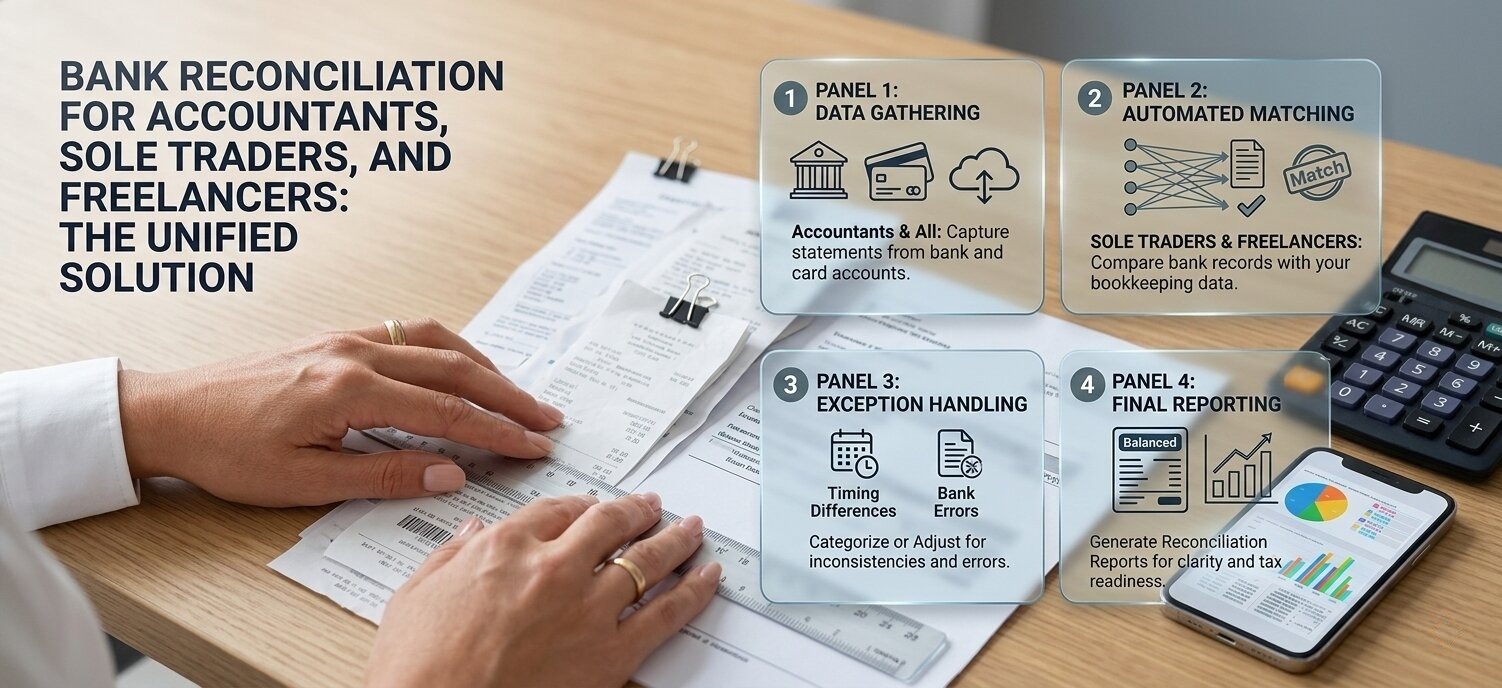 Bank Reconciliation for Sole Traders and Freelancers