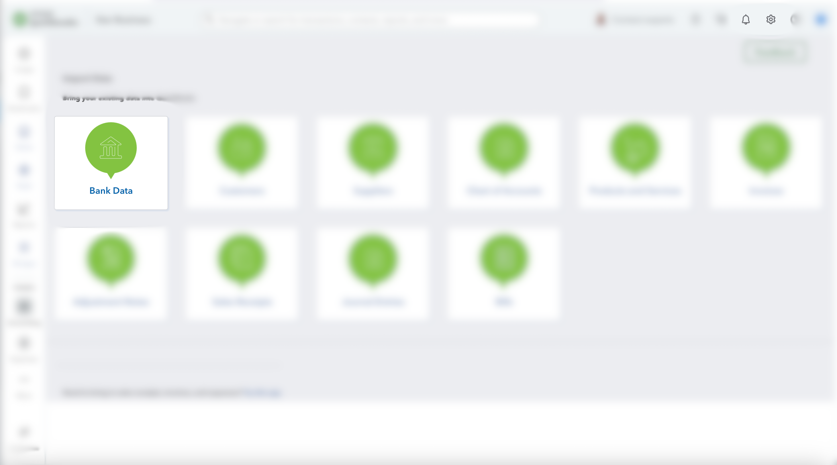 Select Bank Data Import
