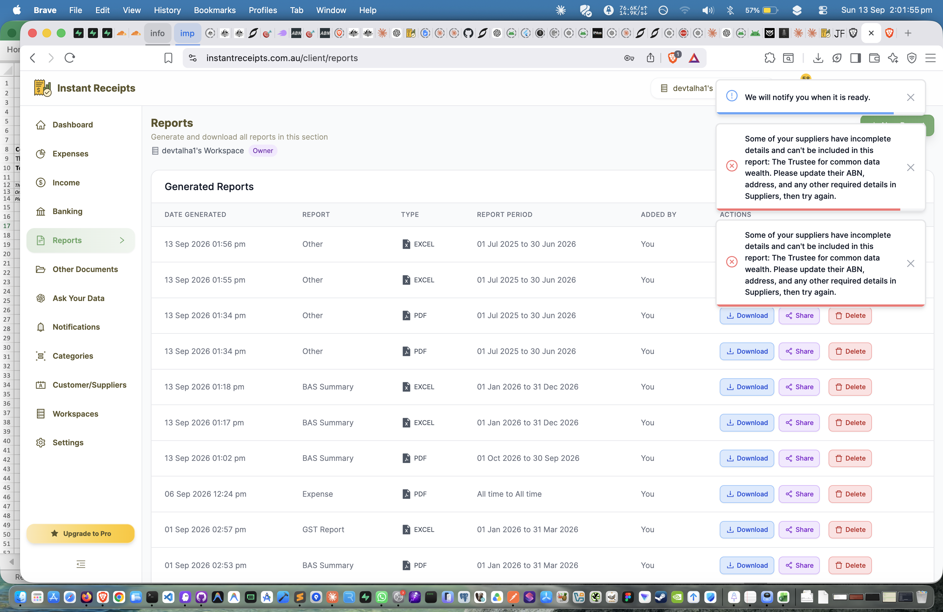 Download Your Lodgment File